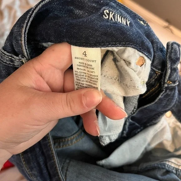 AMERICAN eagle super stretch skinny short 4 - Picture 7 of 8